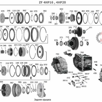 АКПП - 4HP16